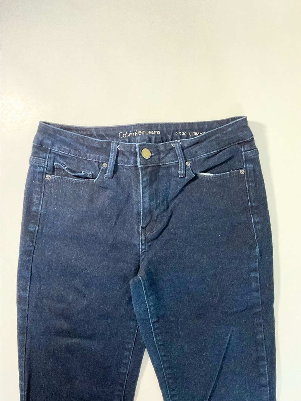 Calvin Klein Navy Skinny Jeans